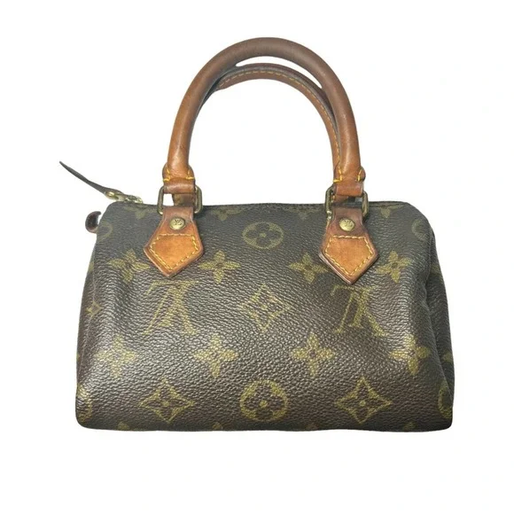 Louis Vuitton Vintage Nano Mini Monogram Speedy 100% Authentic - Picture 4 of 12